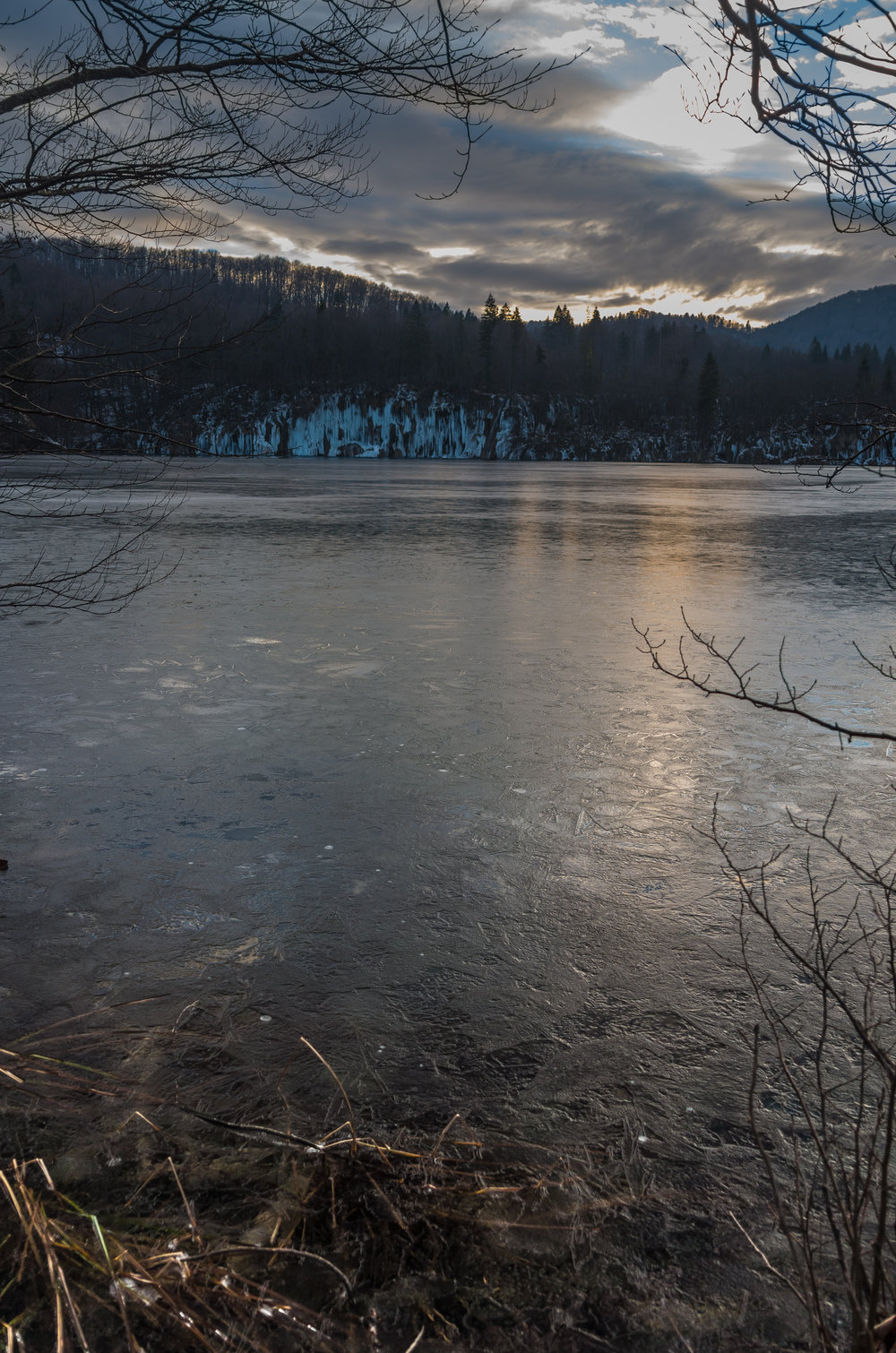 Frozen silence